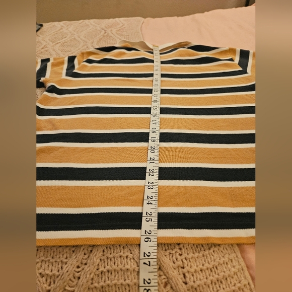 Lacoste Polo  Mens Striped Size 6 - Picture 6 of 6